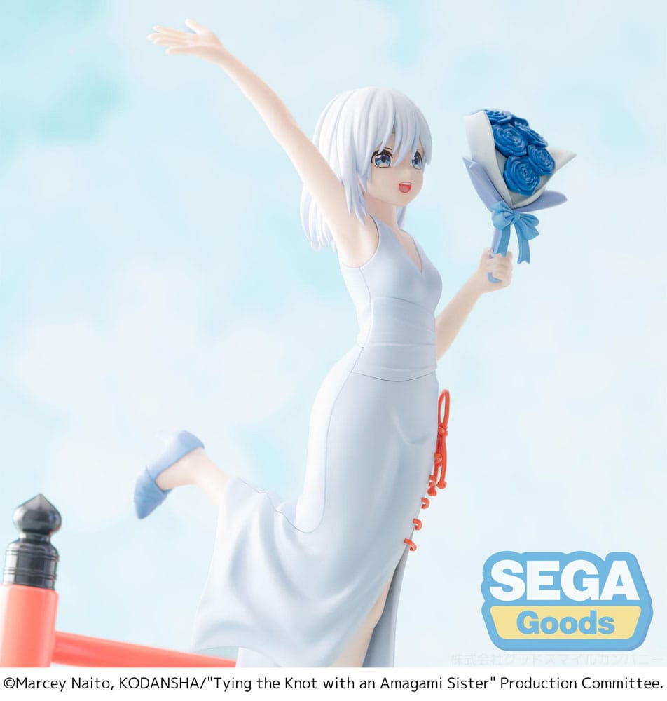 Tying the Knot with an Amagami Sister Luminasta PVC Statue Asahi Amagami 18 cm Image 3