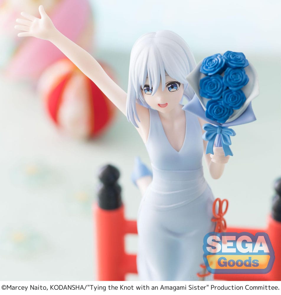 Tying the Knot with an Amagami Sister Luminasta PVC Statue Asahi Amagami 18 cm Image 4