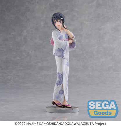 Rascal Does Not Dream of Bunny Girl Senpai Luminasta PVC Statue Mai Sakurajima Yukata 22 cm Image 1
