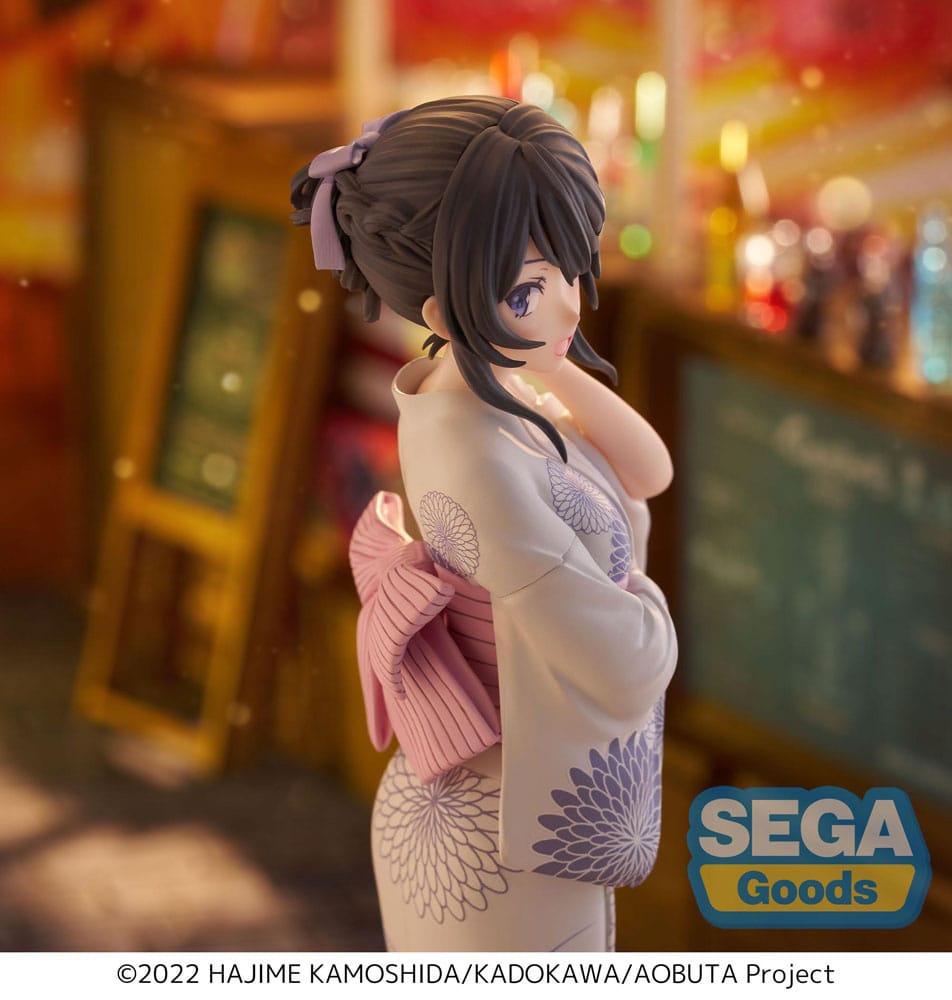 Rascal Does Not Dream of Bunny Girl Senpai Luminasta PVC Statue Mai Sakurajima Yukata 22 cm Image 4
