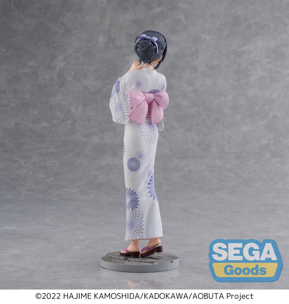 Rascal Does Not Dream of Bunny Girl Senpai Luminasta PVC Statue Mai Sakurajima Yukata 22 cm Image 8