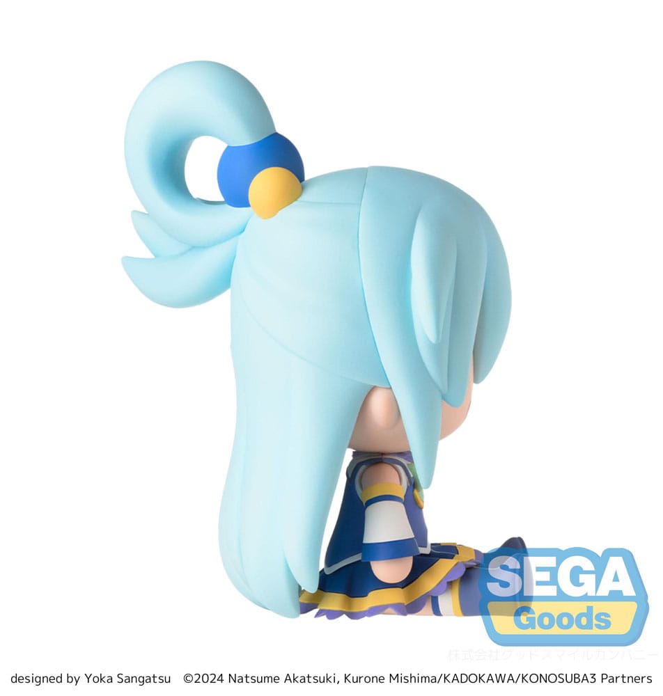 Konosuba God´s blessing on this wonderful world! 3 Fuwa Petit Chibi Figur Aqua 10 cm Image 3
