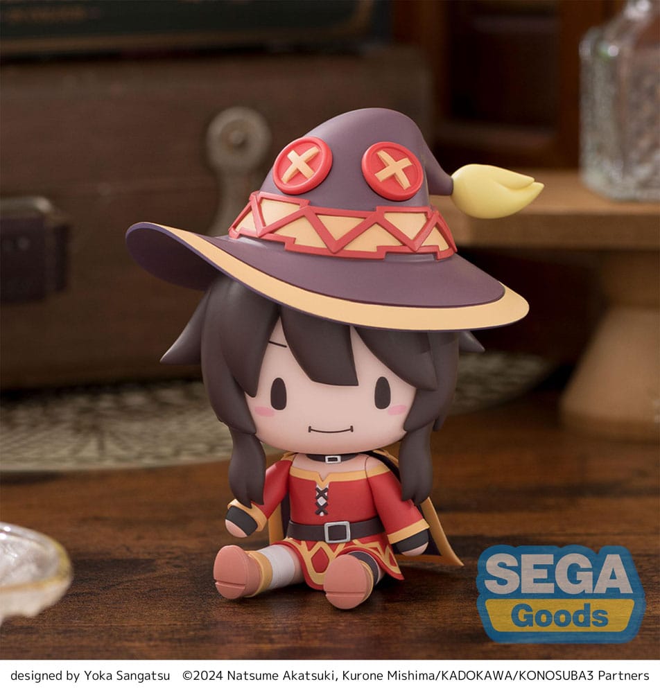 Konosuba God´s blessing on this wonderful world! 3 Fuwa Petit Chibi Figur Megumin 10 cm Image 8