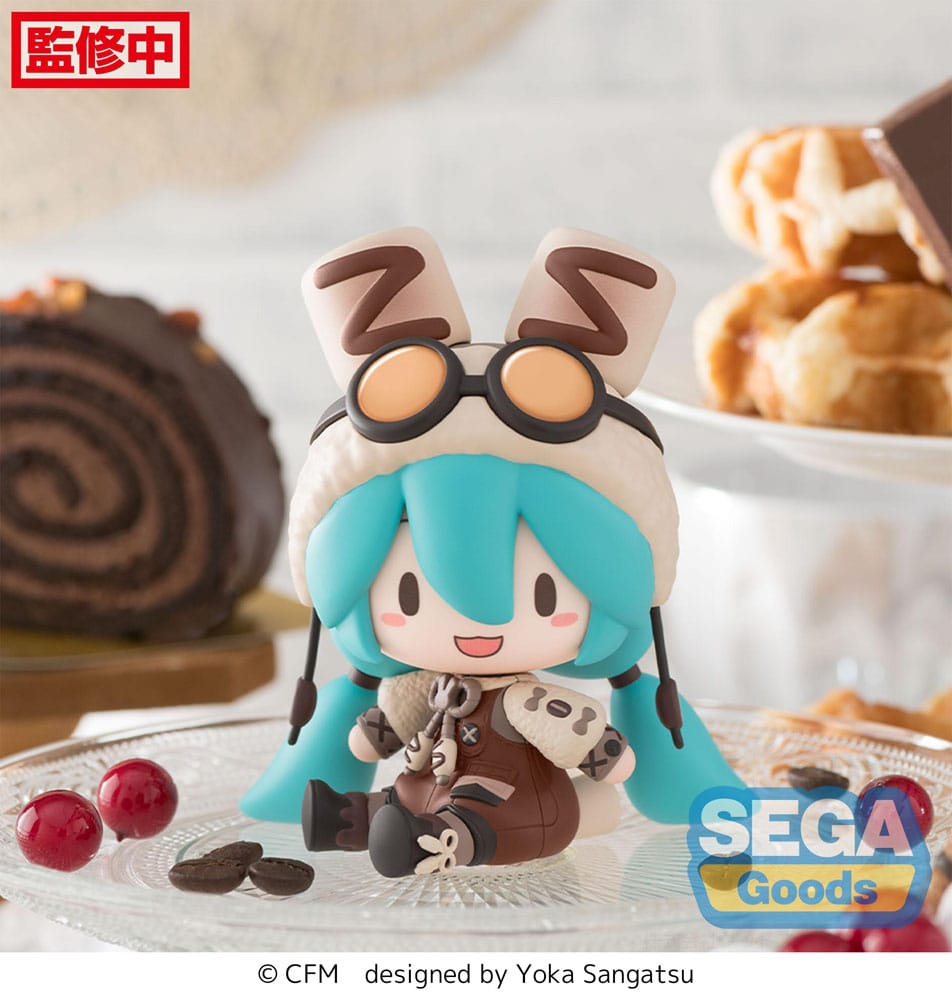 Character Vocal Series 01: Hatsune Miku Fuwa Petit Chibi Figur Hatsune Miku Marshmallow Hot Cocoa 10 cm Image 7