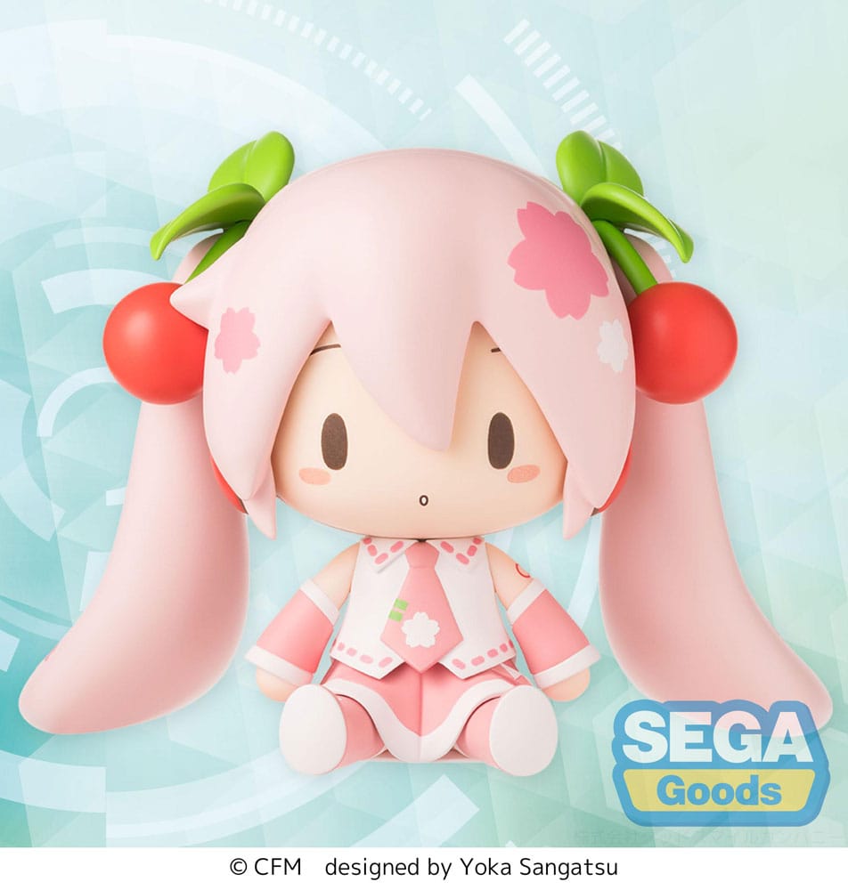Character Vocal Series 01: Hatsune Miku Fuwa Petit Chibi Figur Sakura Miku 8 cm Image 1