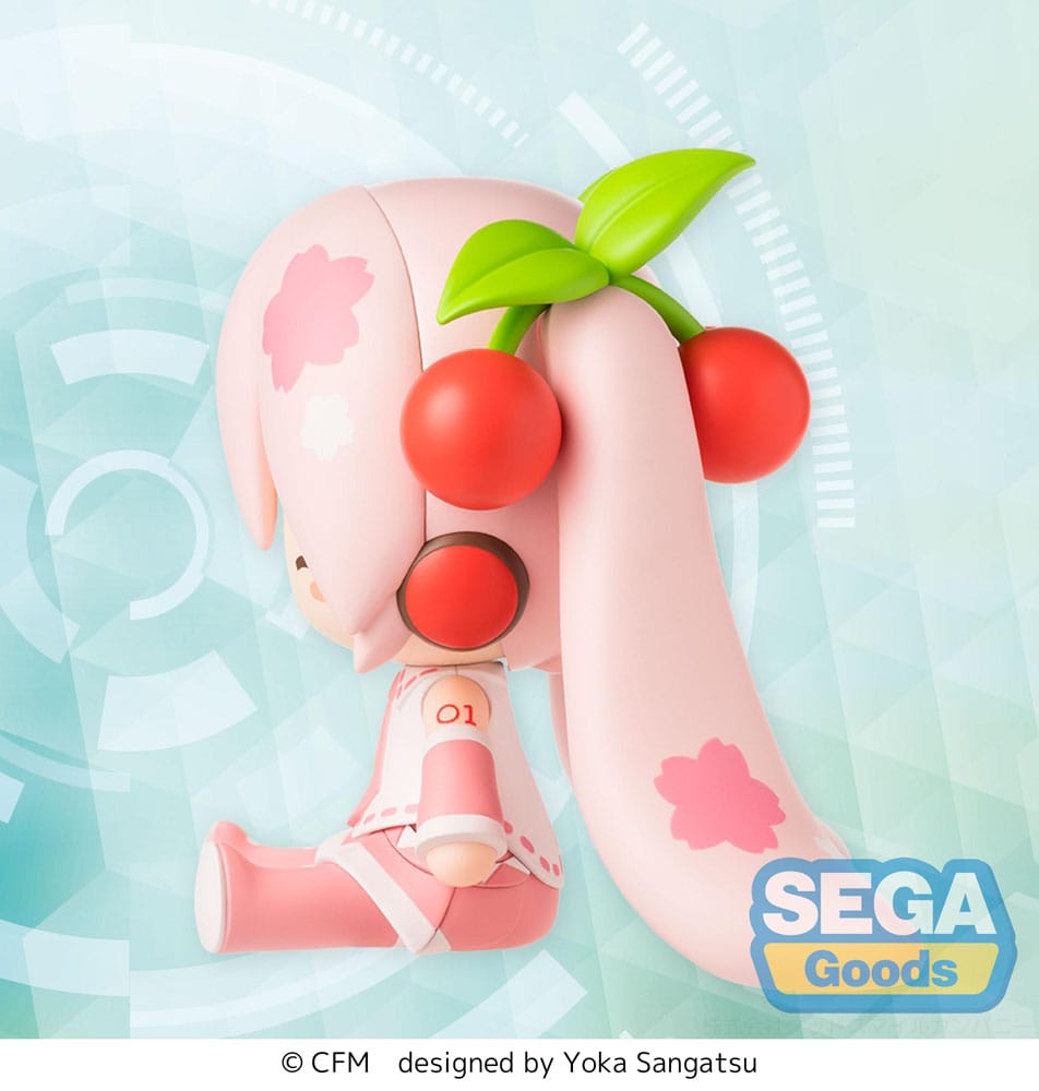 Character Vocal Series 01: Hatsune Miku Fuwa Petit Chibi Figur Sakura Miku 8 cm Image 3