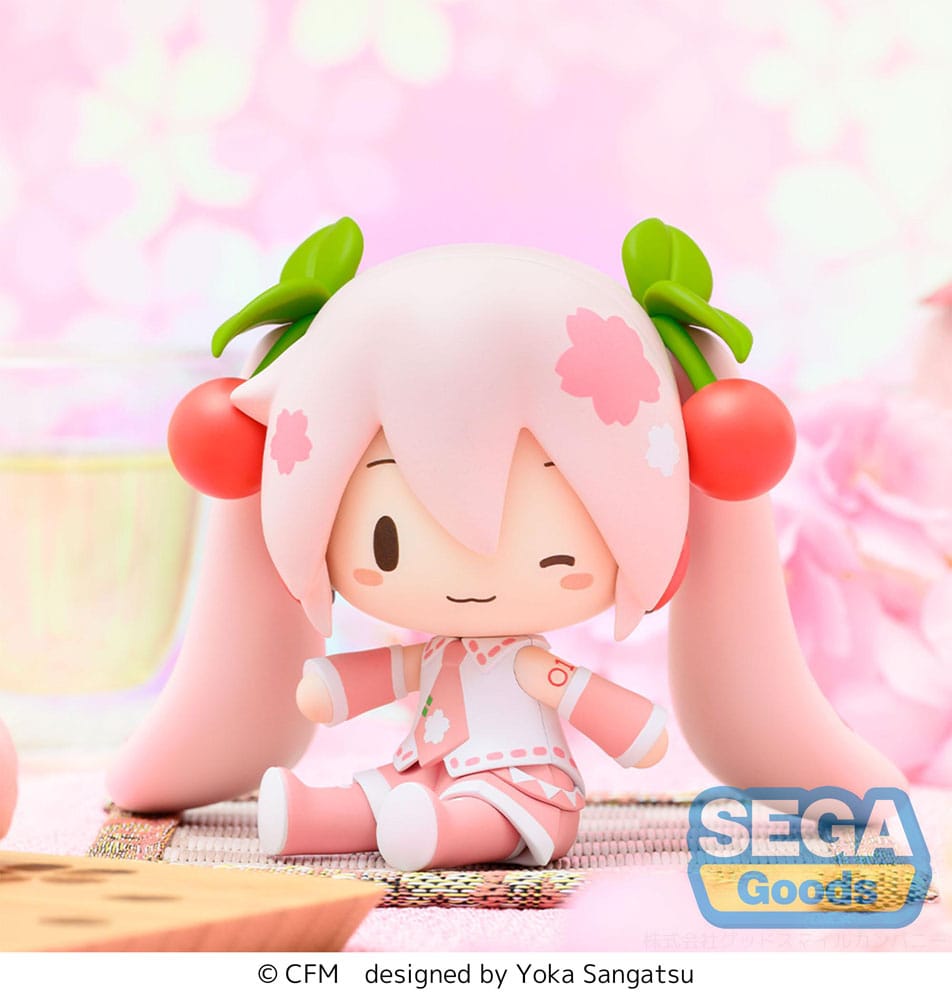 Character Vocal Series 01: Hatsune Miku Fuwa Petit Chibi Figur Sakura Miku 8 cm Image 7