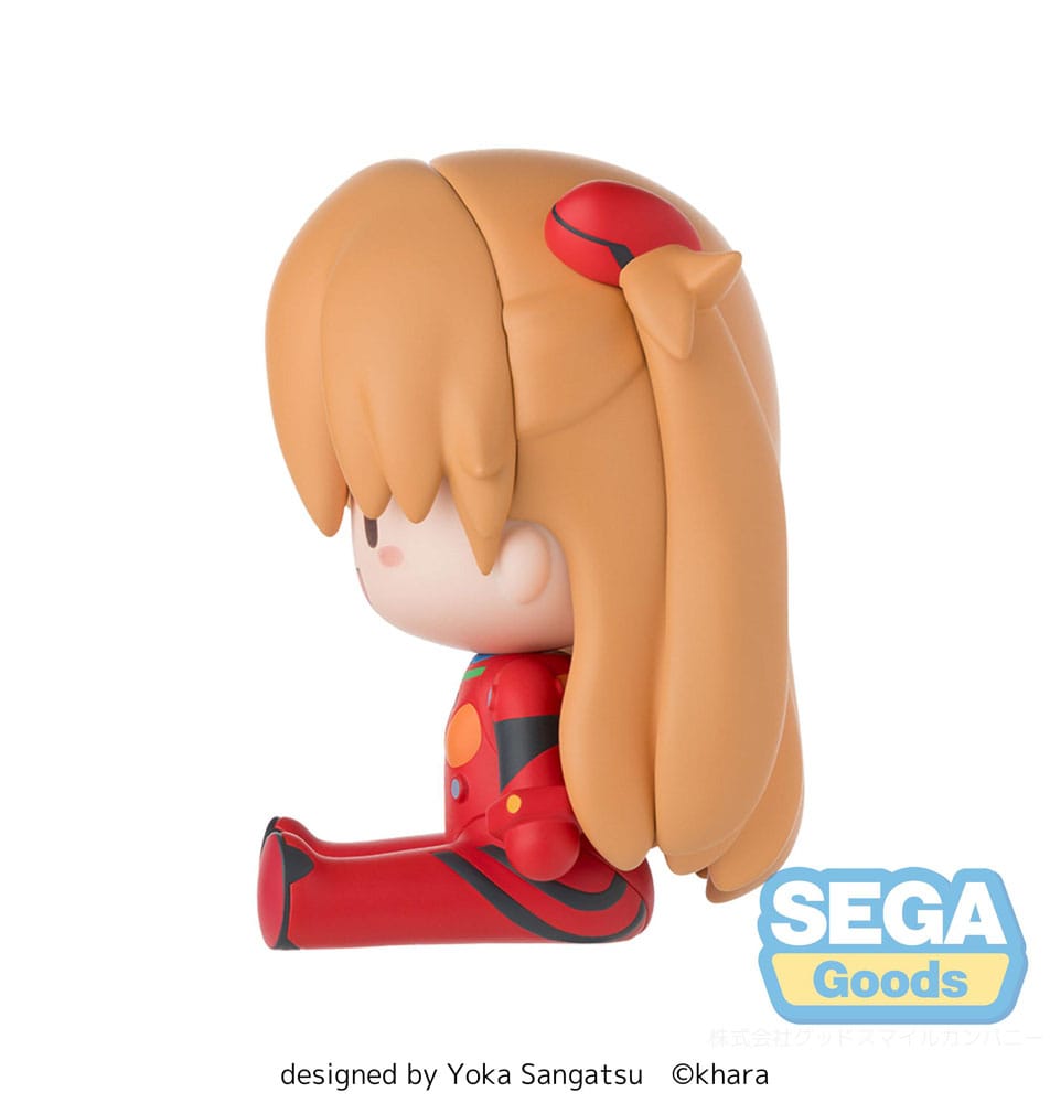 Evangelion: New Theatrical Edition Fuwa Petit Chibi Figur Asuka Plug Suit 8 cm Image 3