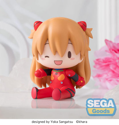 Evangelion: New Theatrical Edition Fuwa Petit Chibi Figur Asuka Plug Suit 8 cm Image 6