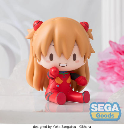 Evangelion: New Theatrical Edition Fuwa Petit Chibi Figur Asuka Plug Suit 8 cm Image 8