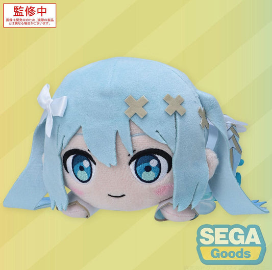 COLORFUL STAGE! The Movie: A Miku Who Can't Sing Nesoberi Lay-Down Plüschfigur Hatsune Miku Unshuttered Sekai 16 cm Image 1