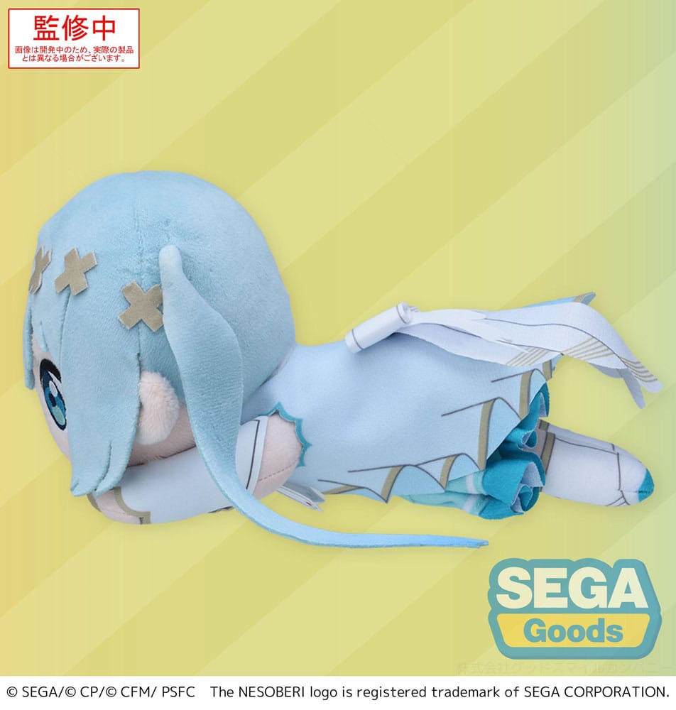 COLORFUL STAGE! The Movie: A Miku Who Can't Sing Nesoberi Lay-Down Plüschfigur Hatsune Miku Unshuttered Sekai 16 cm Image 2