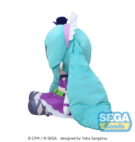 Character Vocal Series 01: Hatsune Miku Fuwa Petit Plüschfigur Hatsune Miku x Love and Berry Dress Up and Dance! Sparkly Purple 40 cm Image 2