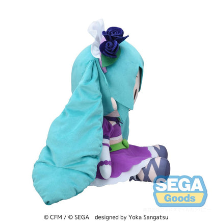 Character Vocal Series 01: Hatsune Miku Fuwa Petit Plüschfigur Hatsune Miku x Love and Berry Dress Up and Dance! Sparkly Purple 40 cm Image 3