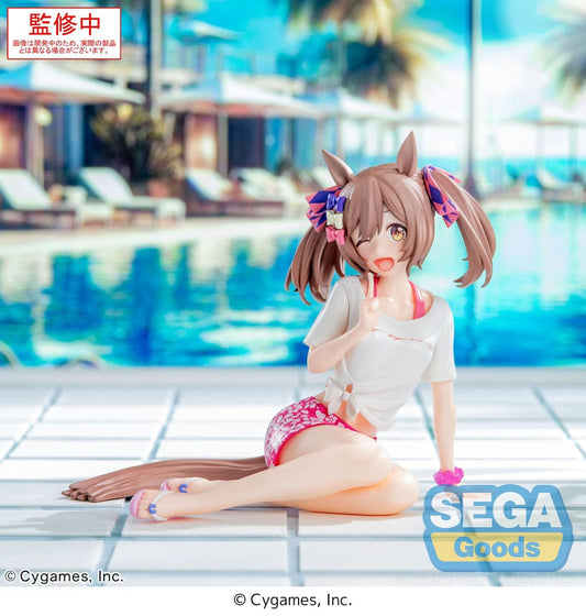 Uma Musume Pretty Derby Yumemirize PVC Statue Smart Falcon Gaze on Me! 14 cm Image 2