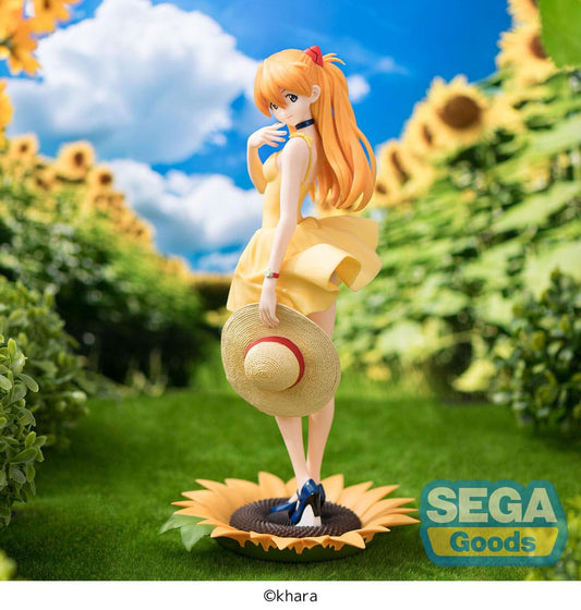 Rebuild of Evangelion Luminasta PVC Statue Asuka Summer Dress Ver. 2 24 cm Image 2