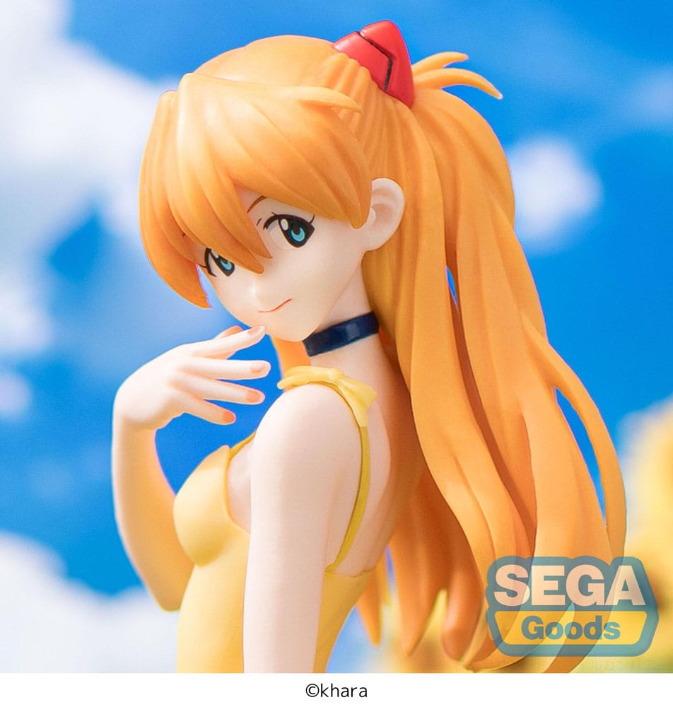 Rebuild of Evangelion Luminasta PVC Statue Asuka Summer Dress Ver. 2 24 cm Image 5