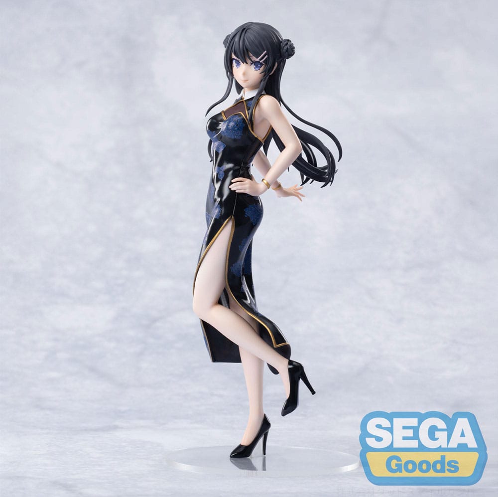 Rascal Does Not Dream Series XStellar PVC Statue Mai Sakurajima Chinese Dress 22 cm Image 1