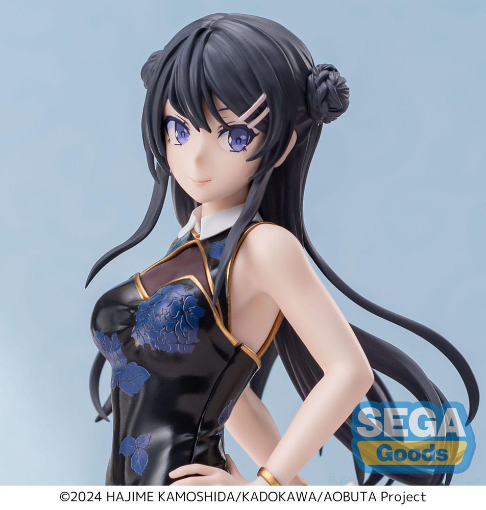 Rascal Does Not Dream Series XStellar PVC Statue Mai Sakurajima Chinese Dress 22 cm Image 6
