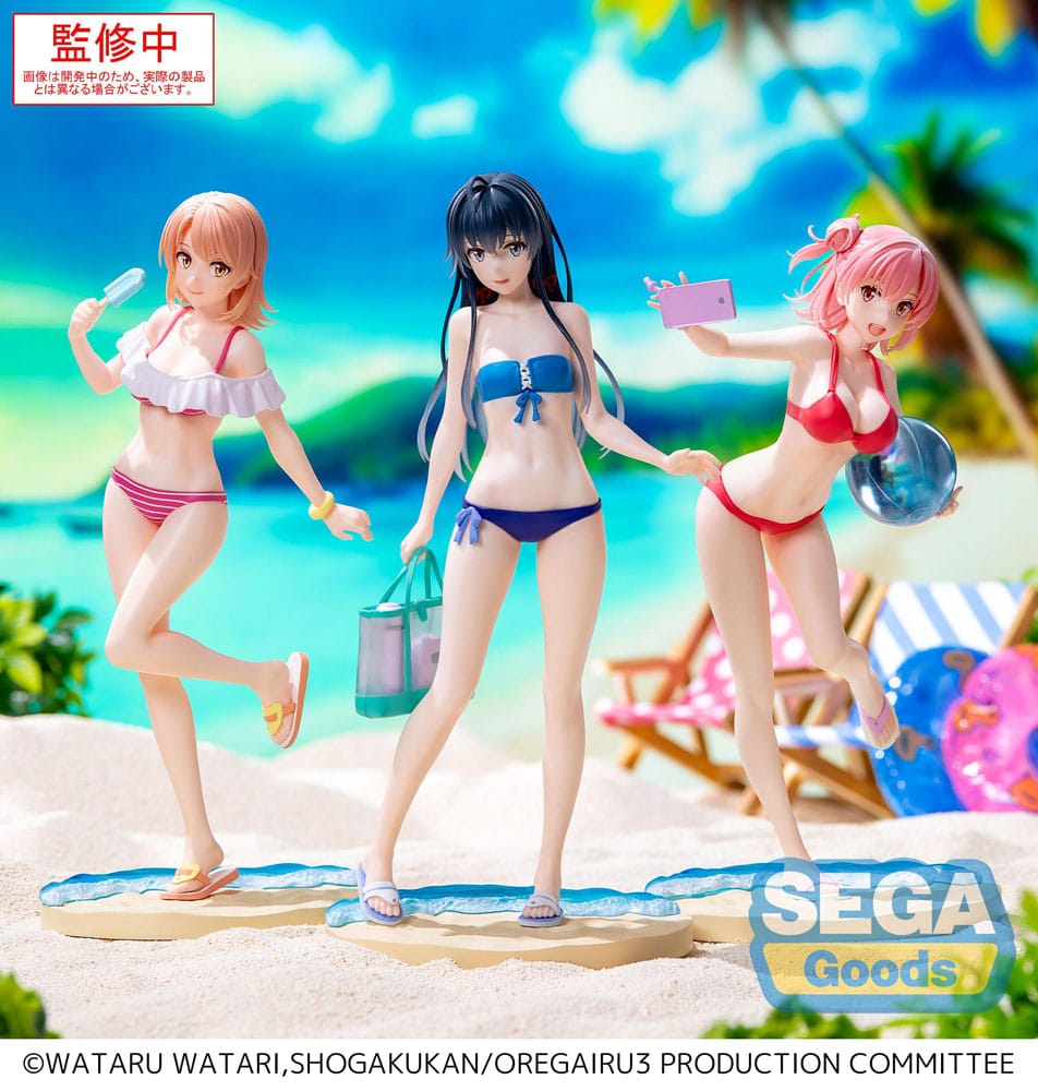 My Teen Romantic Comedy SNAFU Climax Luminasta PVC Statue Yui Yuigahama Midsummer Tokyo Bay 19 cm Image 6