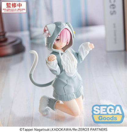 Re:Zero Starting Life in Another World Yumemirize PVC Statue Ram Mofumofu Pack 11 cm Image 4