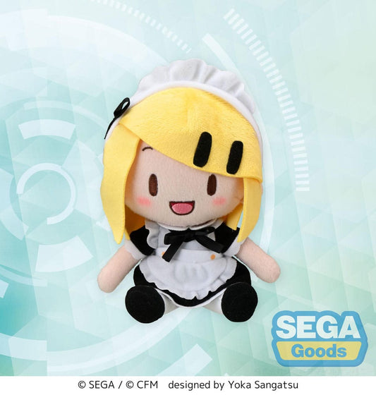 Hatsune Miku: Project DIVA Arcade Future Tone Fuwa Petit Plüschfigur Kagamine Rin Maid Ver. (EX) 16 cm Image 1