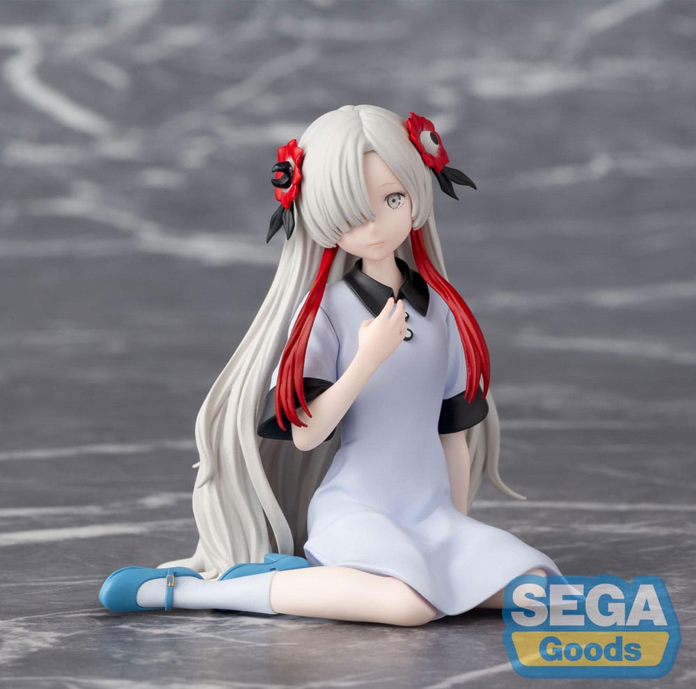Kamitsubaki City under Construction PM Perching PVC Statue Sekai Yorukawa 9 cm Image 1