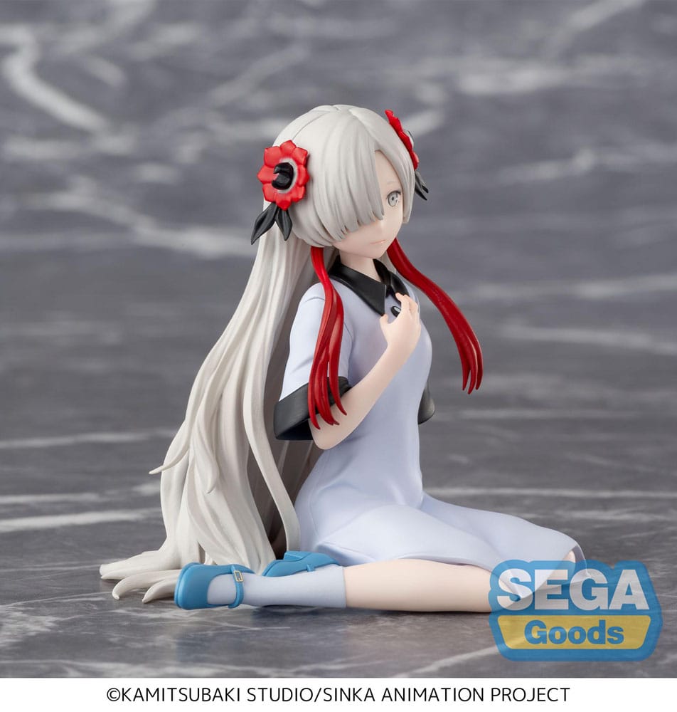Kamitsubaki City under Construction PM Perching PVC Statue Sekai Yorukawa 9 cm Image 4