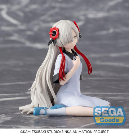 Kamitsubaki City under Construction PM Perching PVC Statue Sekai Yorukawa 9 cm Image 4