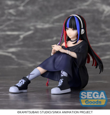 Kamitsubaki City under Construction PM Perching PVC Statue Haru Asanushi 9 cm Image 2