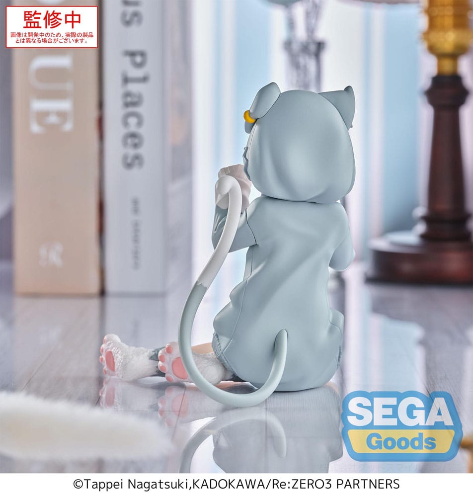 Re:Zero Starting Life in Another World Yumemirize PVC Statue Emilia Mofumofu Pack 11 cm Image 4