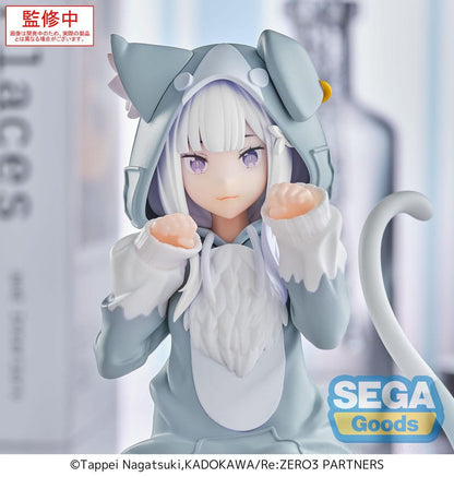 Re:Zero Starting Life in Another World Yumemirize PVC Statue Emilia Mofumofu Pack 11 cm Image 7