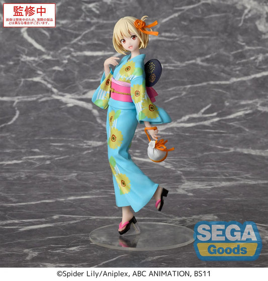 Lycoris Recoil Luminasta PVC Statue Chisato Nishikigi Festival in Yukata 19 cm Image 1