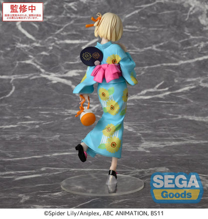 Lycoris Recoil Luminasta PVC Statue Chisato Nishikigi Festival in Yukata 19 cm Image 8