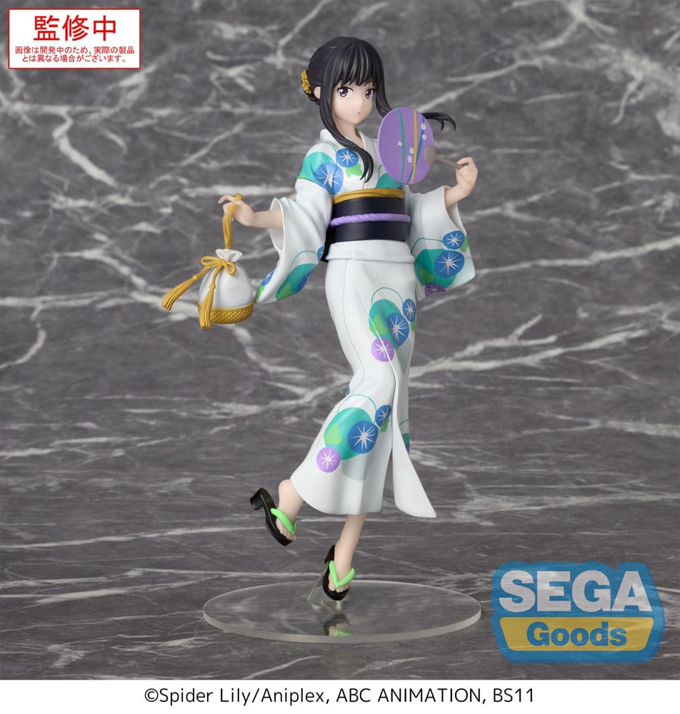 Lycoris Recoil Luminasta PVC Statue Takina Inoue Festival in Yukata 19 cm Image 1