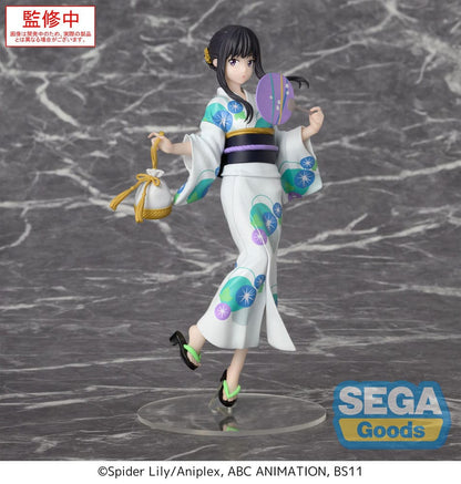 Lycoris Recoil Luminasta PVC Statue Takina Inoue Festival in Yukata 19 cm Image 1