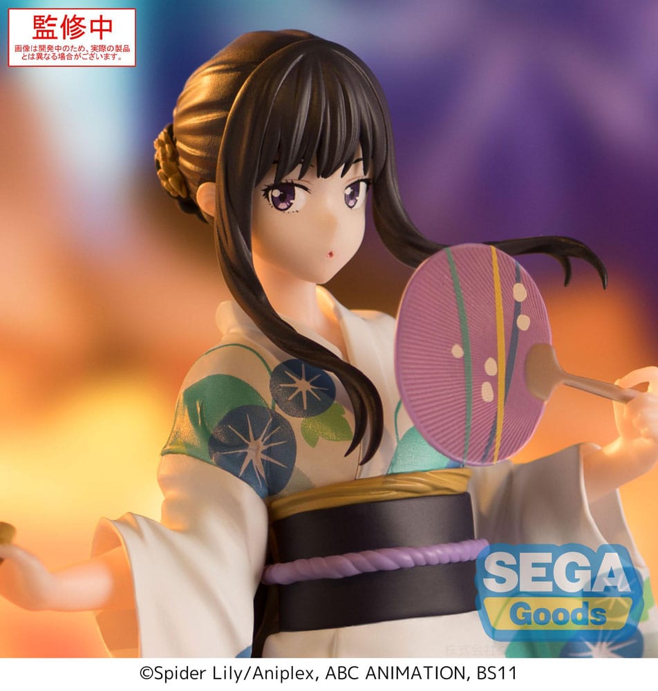 Lycoris Recoil Luminasta PVC Statue Takina Inoue Festival in Yukata 19 cm Image 3