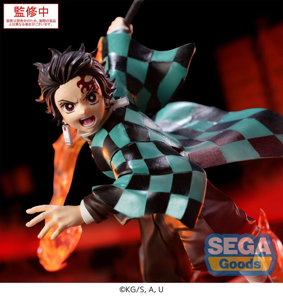 Demon Slayer: Kimetsu no Yaiba Xross Link Anime PVC Statue Tanjiro Kamado 15 cm Image 4