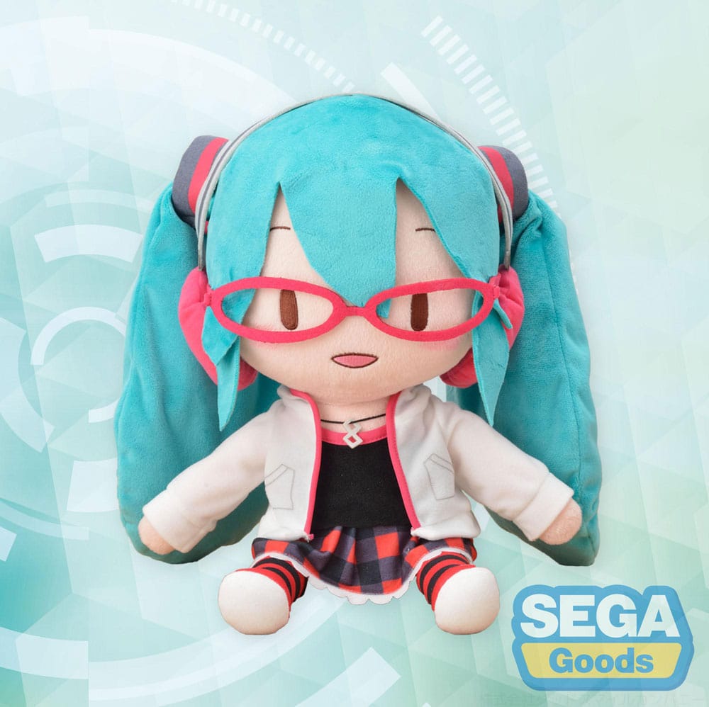 Hatsune Miku Project Diva Arcade Future Tone Fuwa Petit Plüschfigur Hatsune Miku Natural LL 30 cm Image