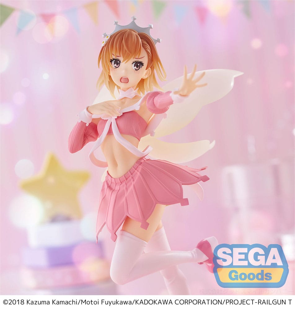 A Certain Scientific Railgun T Luminasta PVC Statue Mikoto Misaka Great Spirit Maid 20 cm Image 3
