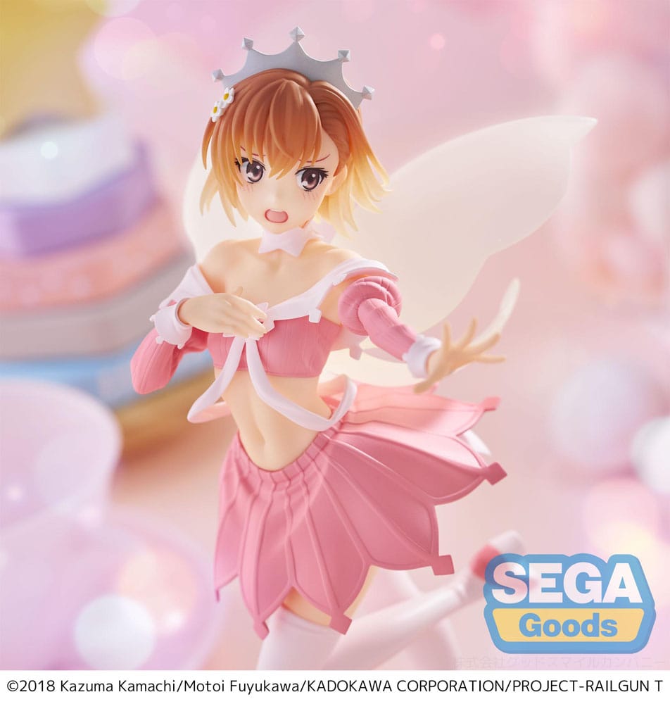 A Certain Scientific Railgun T Luminasta PVC Statue Mikoto Misaka Great Spirit Maid 20 cm Image 4