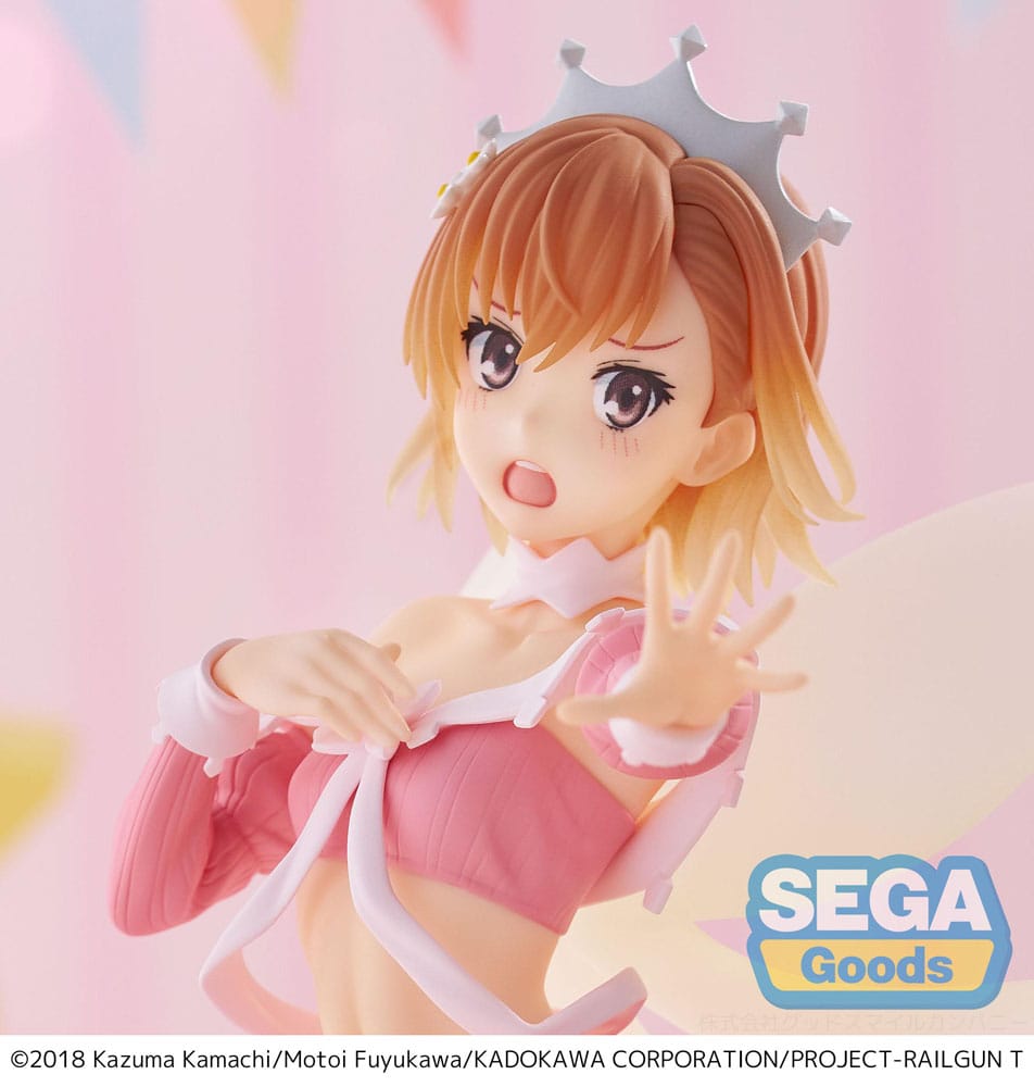 A Certain Scientific Railgun T Luminasta PVC Statue Mikoto Misaka Great Spirit Maid 20 cm Image 5