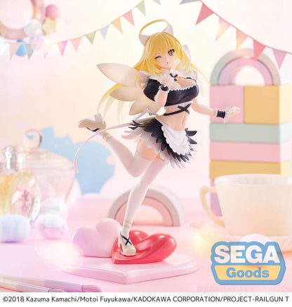 A Certain Scientific Railgun T Luminasta PVC Statue Misaki Shokuhou Fallen Angel Maid 20 cm Image 2