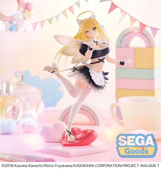 A Certain Scientific Railgun T Luminasta PVC Statue Misaki Shokuhou Fallen Angel Maid 20 cm Image 2