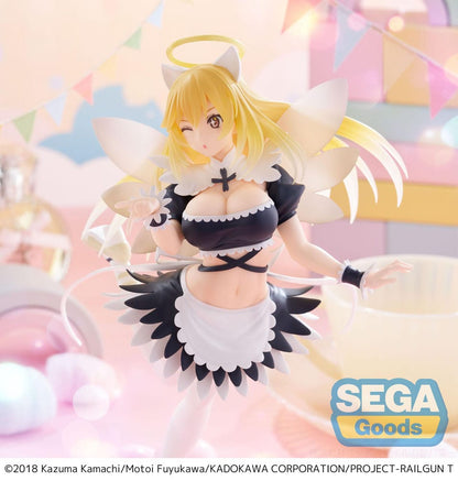 A Certain Scientific Railgun T Luminasta PVC Statue Misaki Shokuhou Fallen Angel Maid 20 cm Image 5