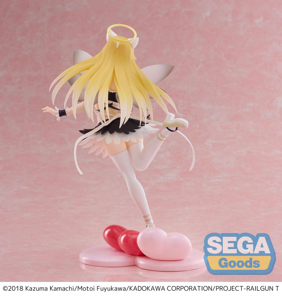 A Certain Scientific Railgun T Luminasta PVC Statue Misaki Shokuhou Fallen Angel Maid 20 cm Image 7