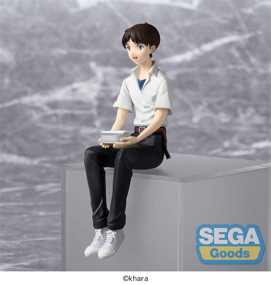 Rebuild of Evangelion PM Perching PVC Statue Shinji Ikari Evangelion New Theatrical Edition 14 cm Image 2