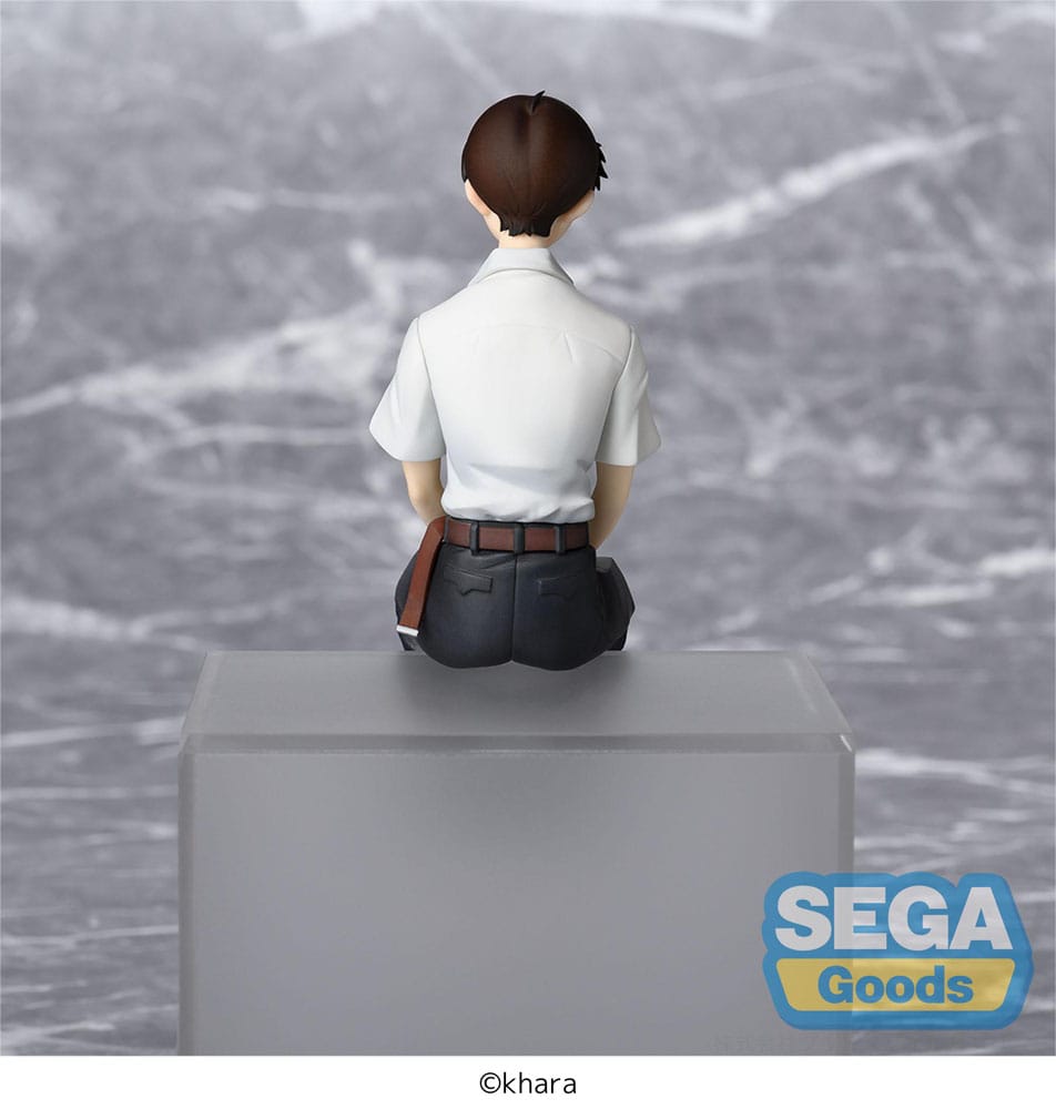 Rebuild of Evangelion PM Perching PVC Statue Shinji Ikari Evangelion New Theatrical Edition 14 cm Image 3