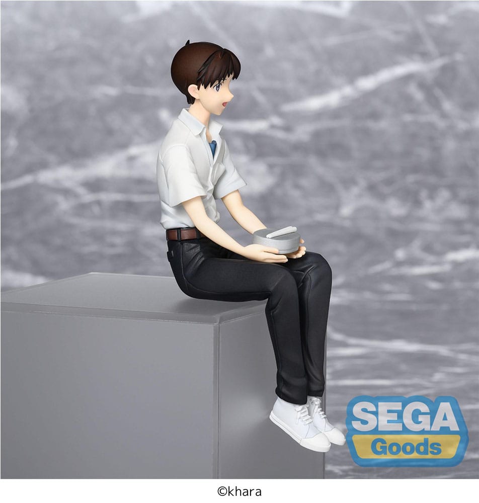 Rebuild of Evangelion PM Perching PVC Statue Shinji Ikari Evangelion New Theatrical Edition 14 cm Image 4