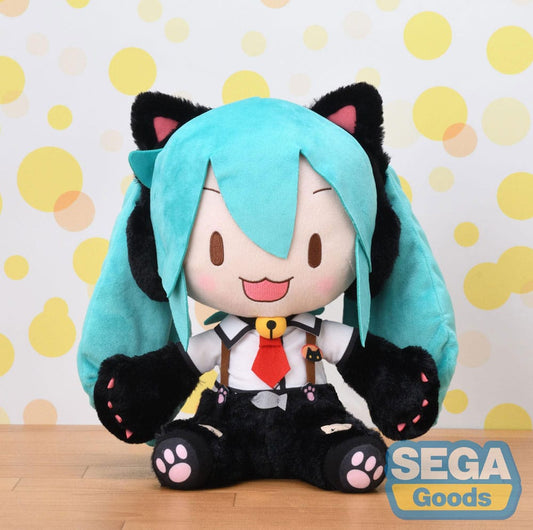 Hatsune Miku Project Diva Arcade Future Tone Fuwa Petit Plüschfigur Hatsune Miku Kitty Cat LL 30 cm Image 1